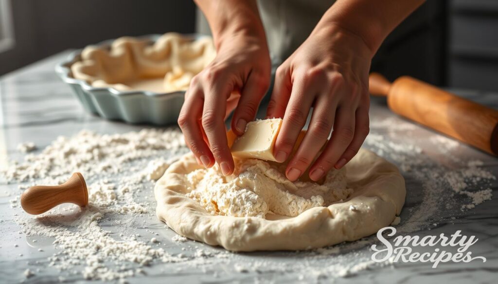 Flaky Dough Preparation