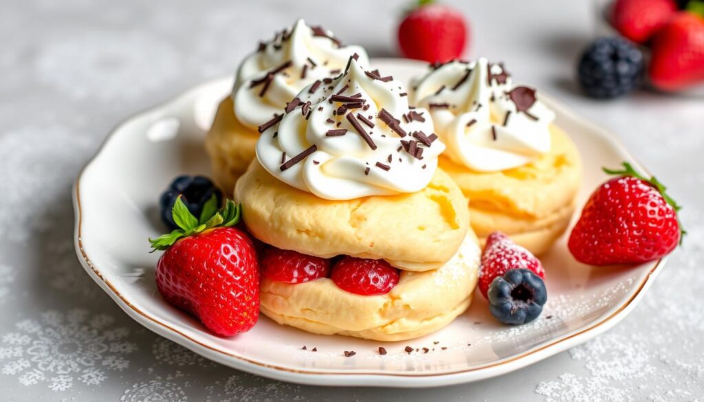 15-minute cream puffs