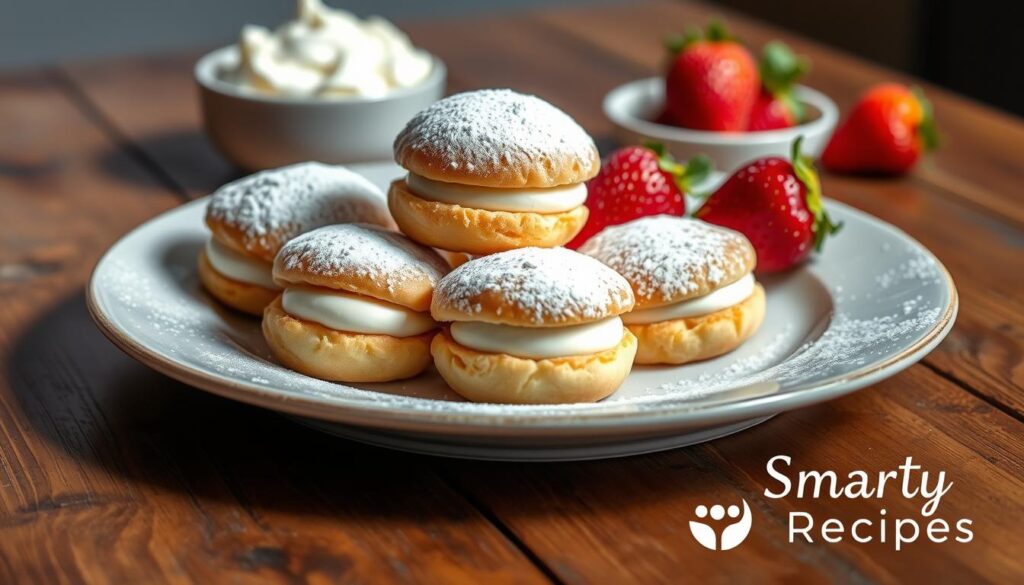 15-minute cream puffs