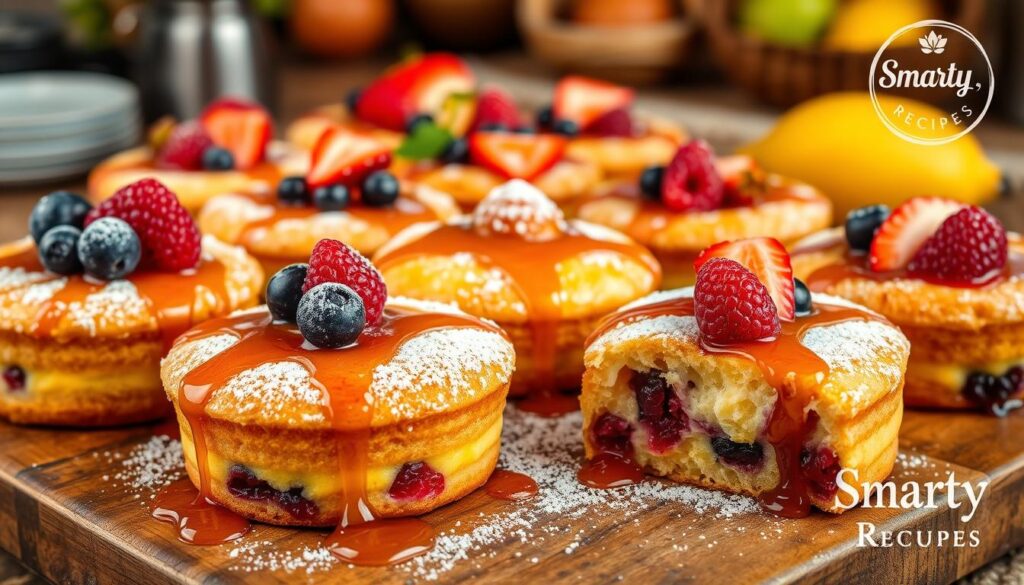 fruit-filled cakes